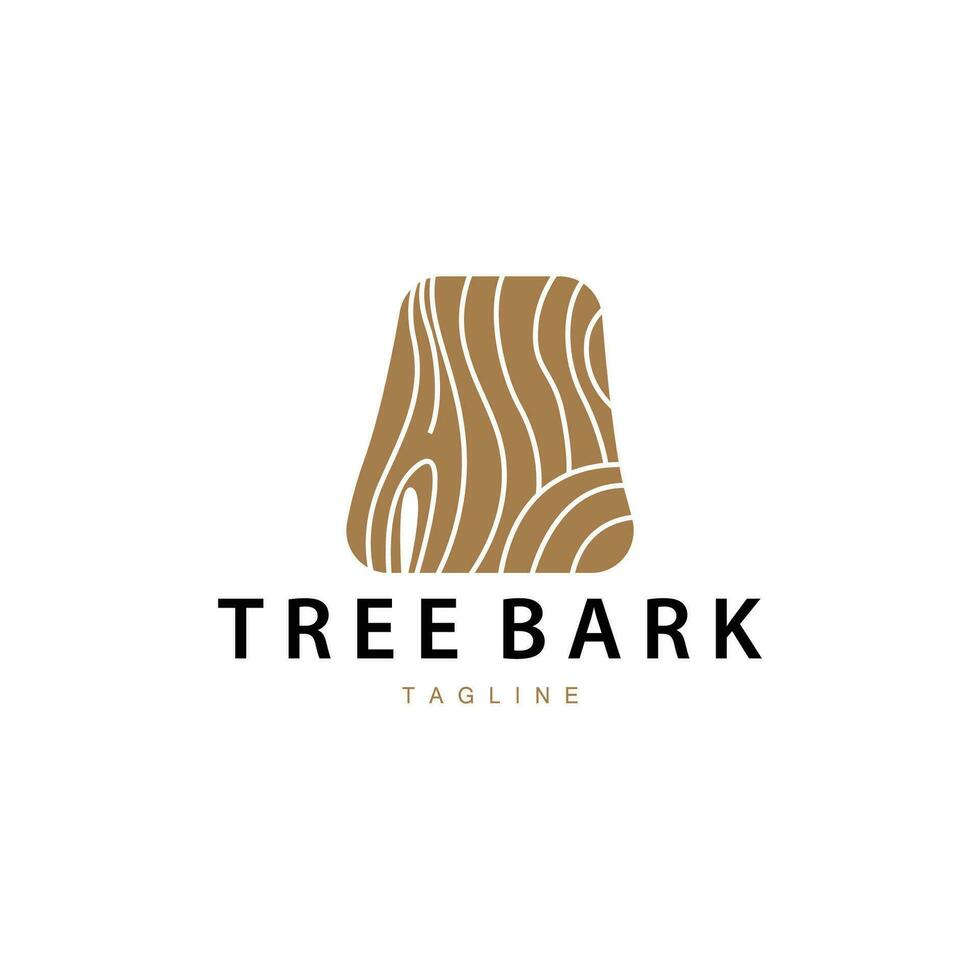 Wood Logo, Wood Layers And Natural Fibers Design, Carpenter Vector, Wood Tools vector