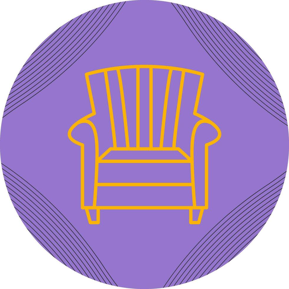 Single Sofa Vector Icon