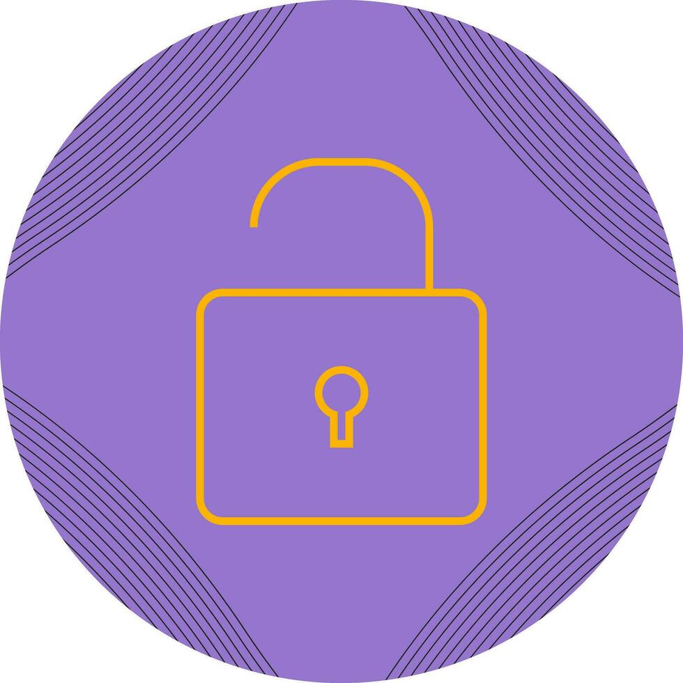 Open Lock Vector Icon