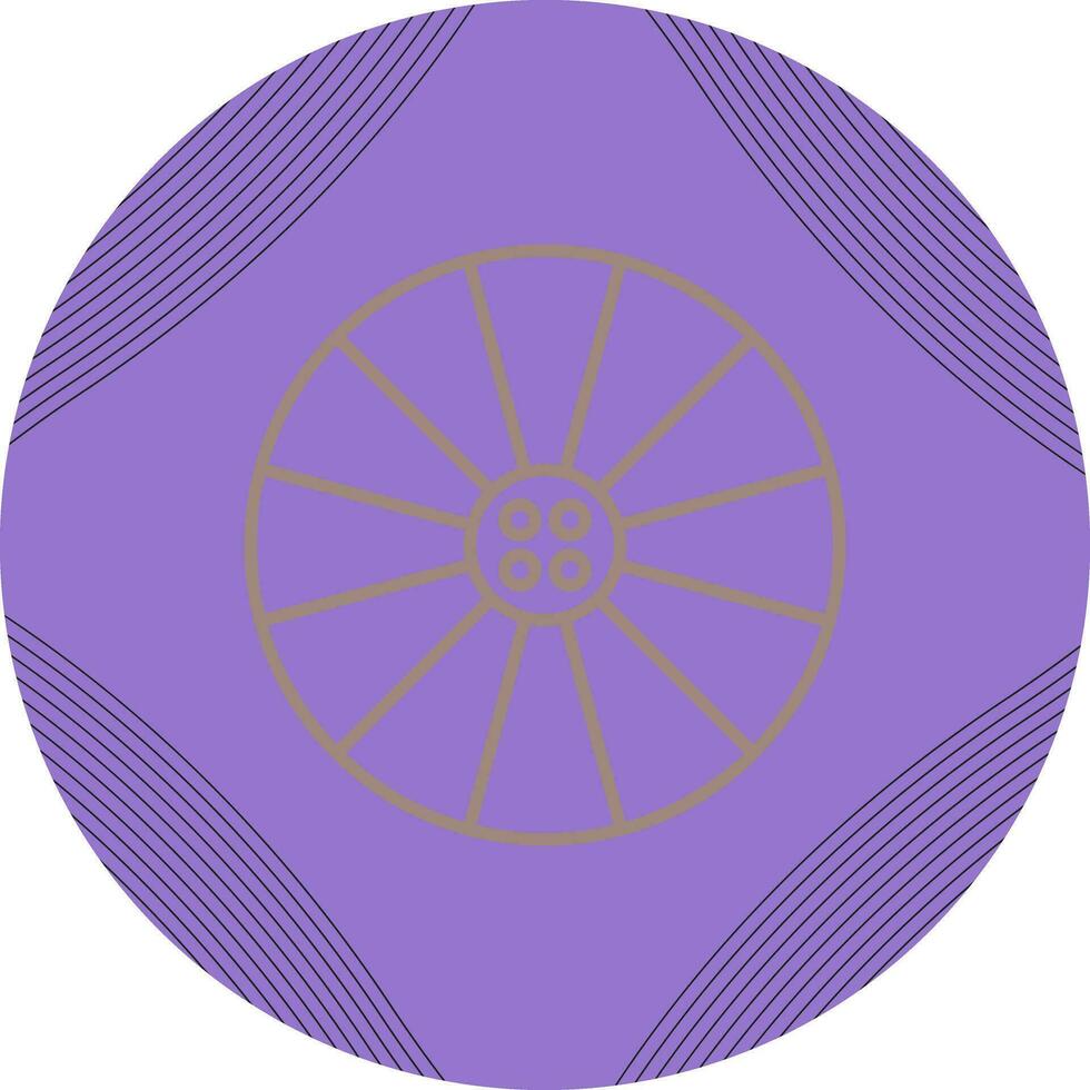 Wheel Vector Icon