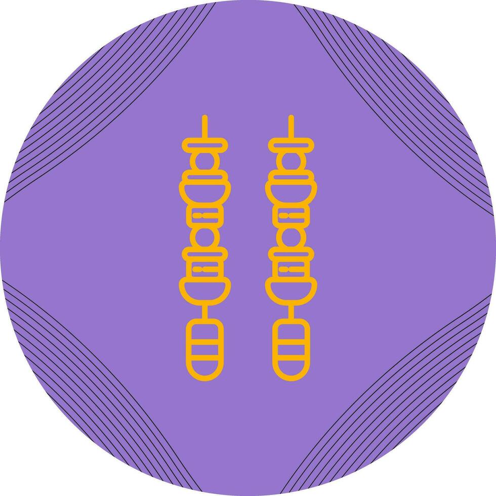Skewer Vector Icon