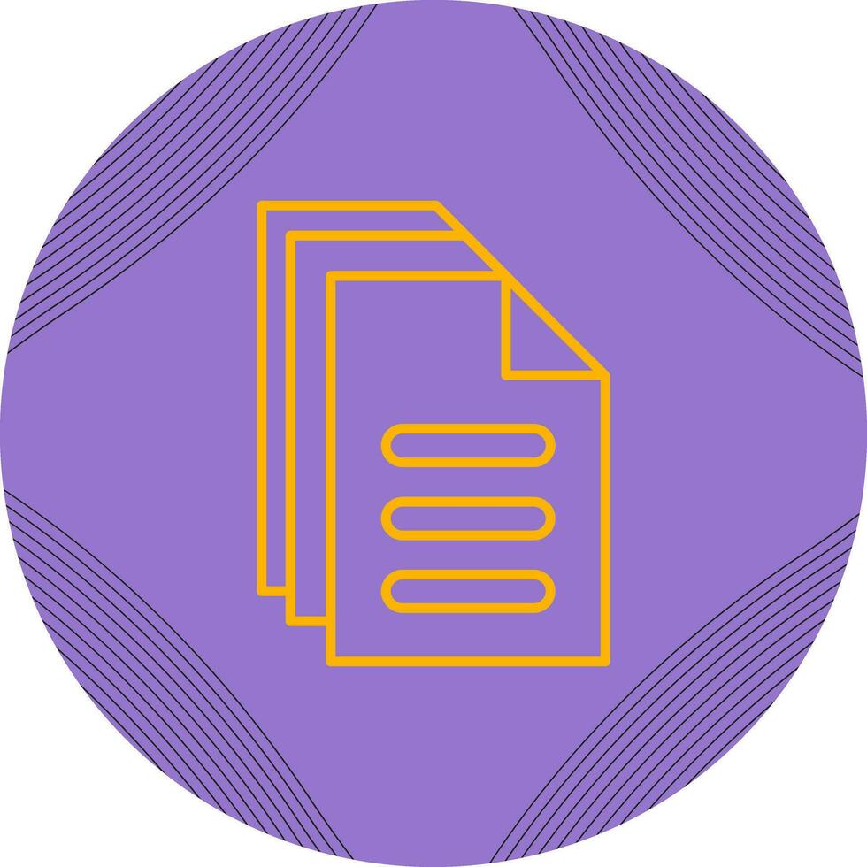 Document Vector Icon