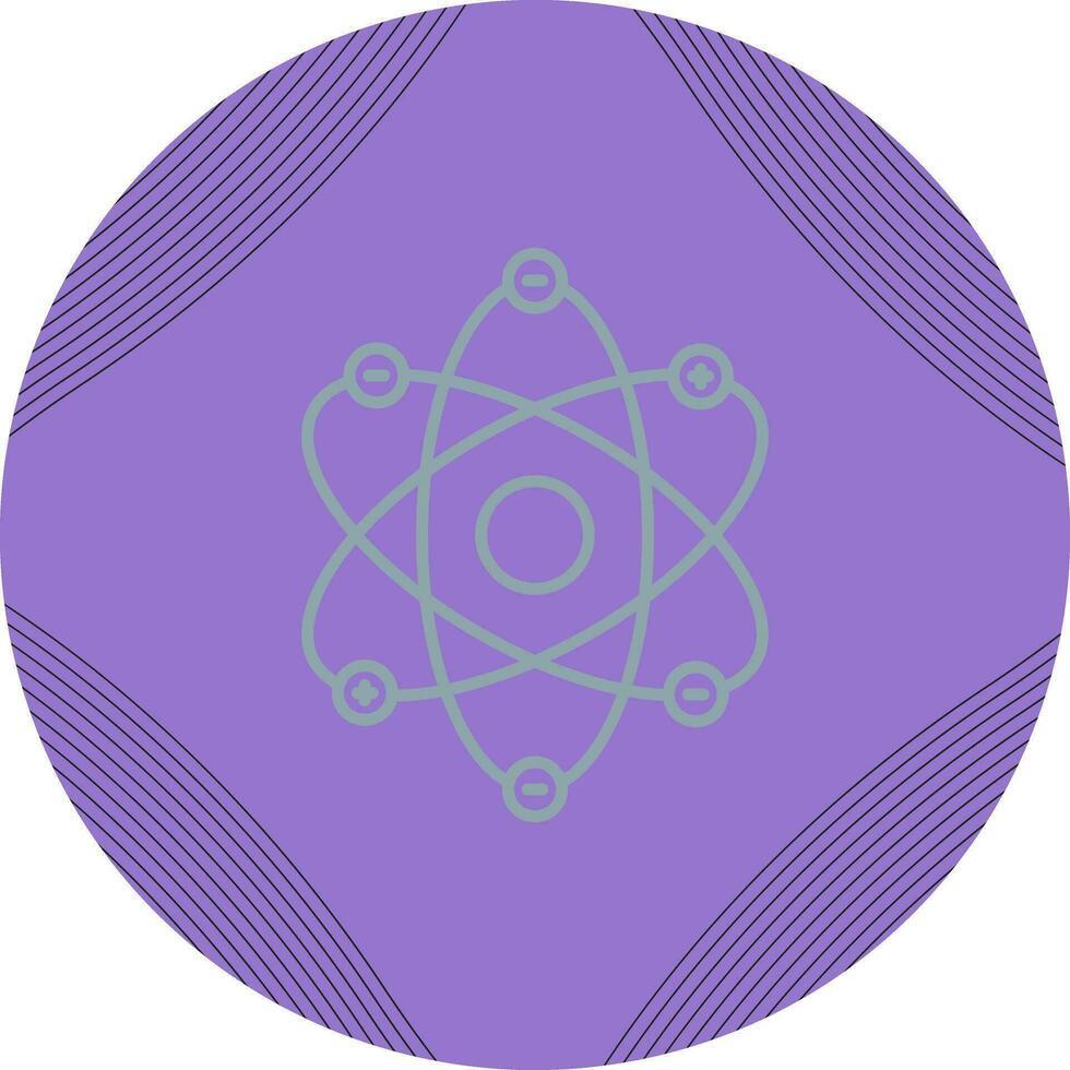 Atom Structure Vector Icon