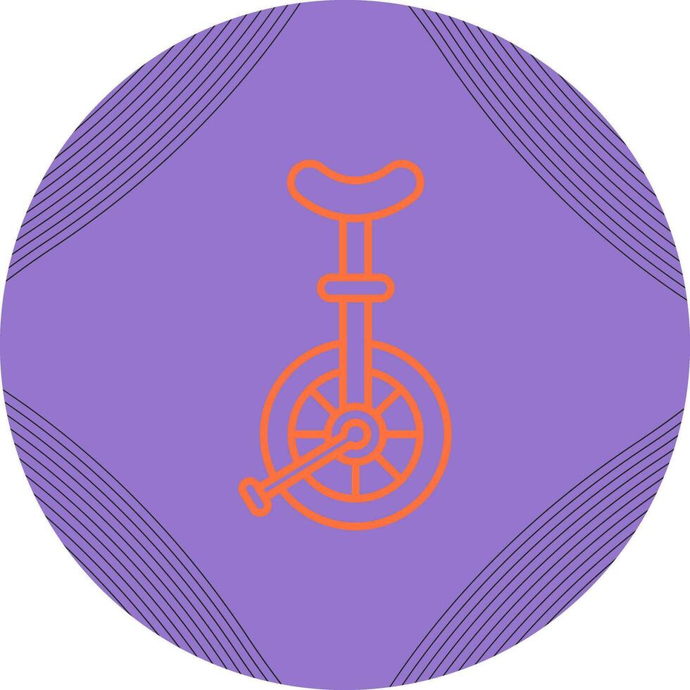 Unicycle Vector Icon