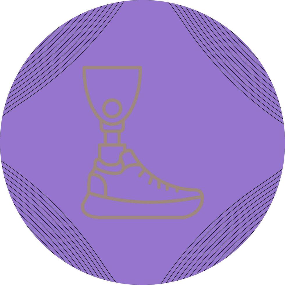 Prosthesis Vector Icon