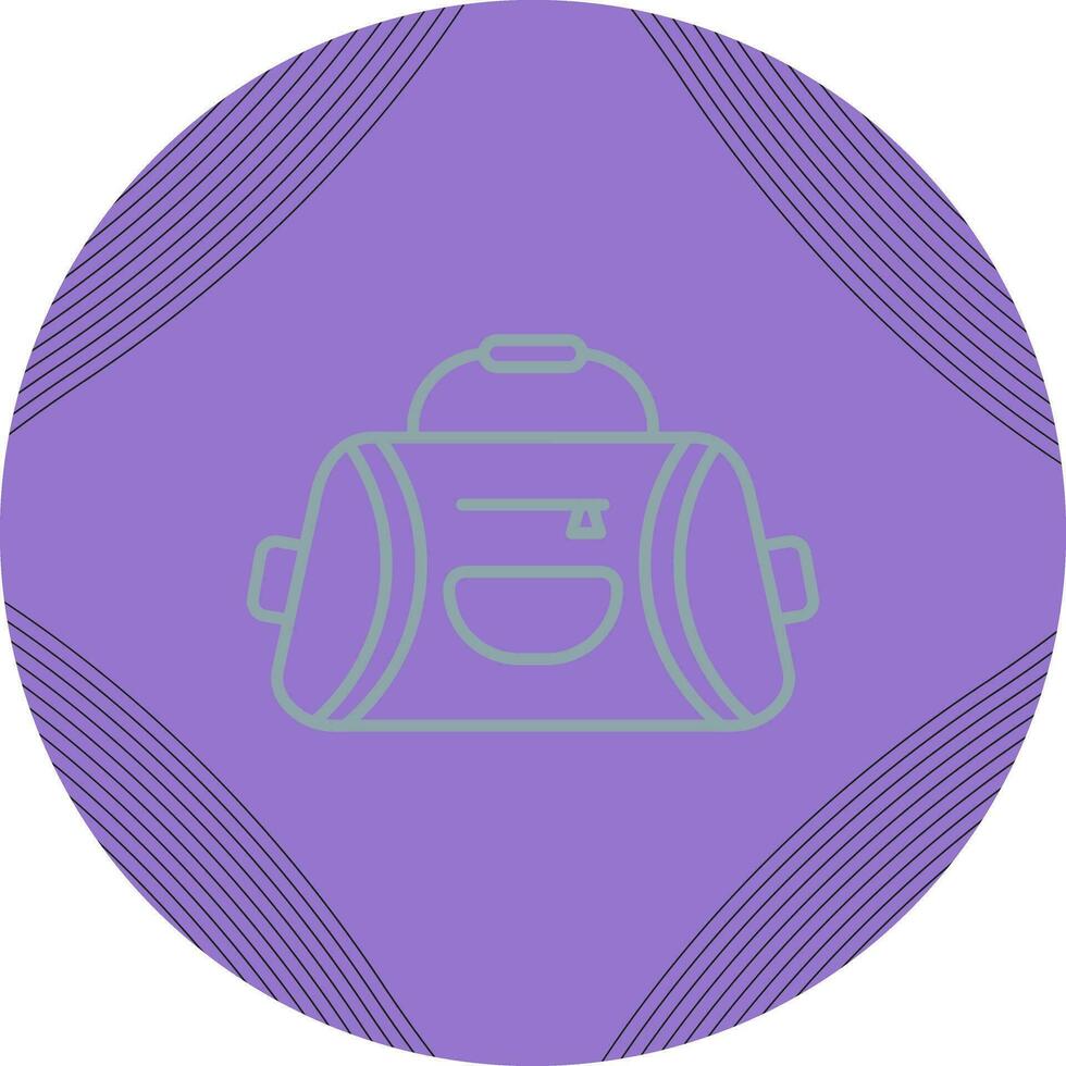 icono de vector de bolsa de deporte