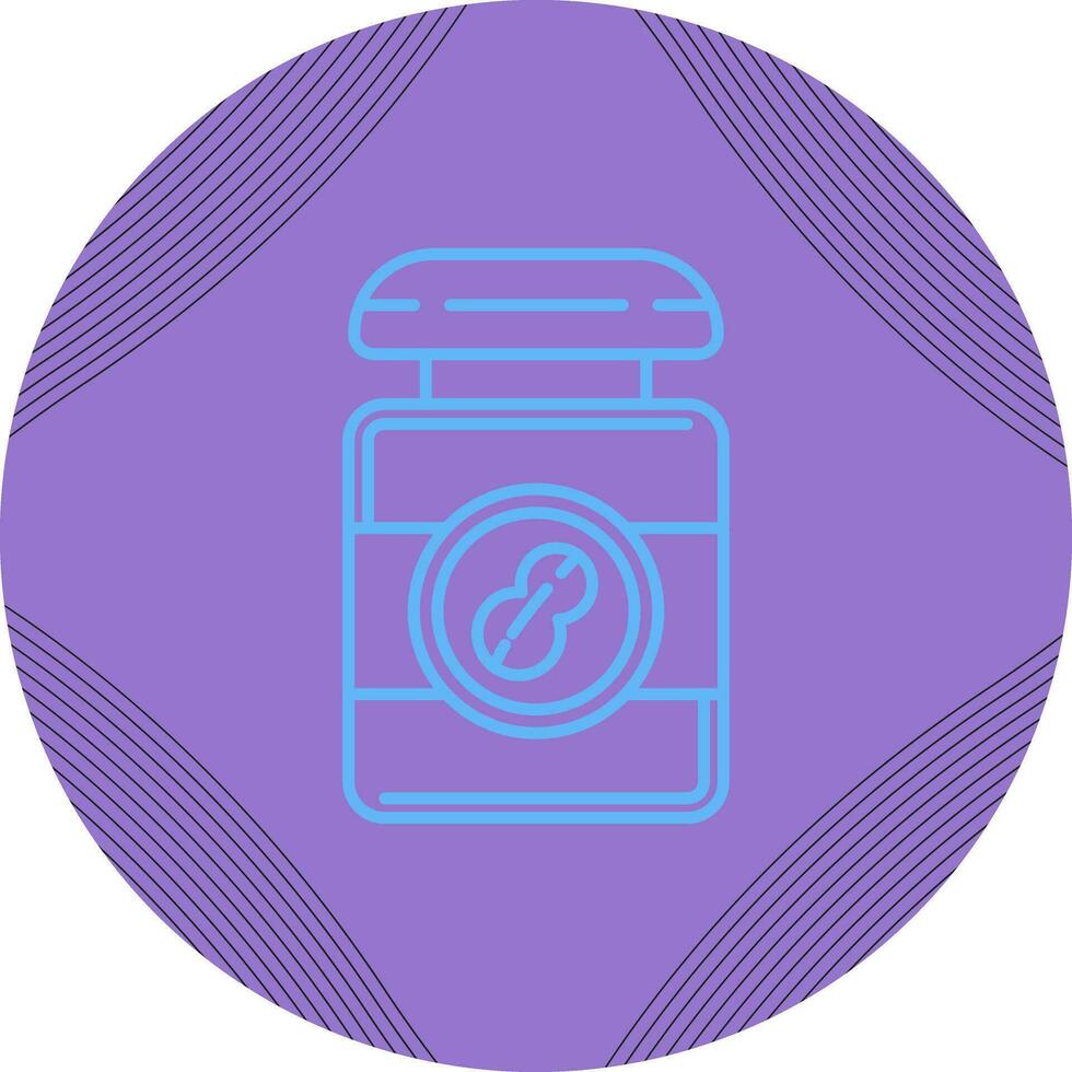 Peanut Butter Vector Icon