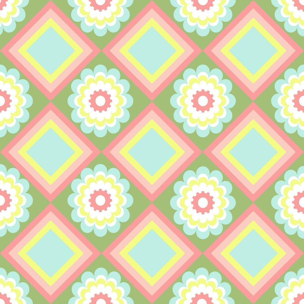 Seamless pattern in tribal, folk embroidery, and Mexican style. Aztec geometric art ornament print.Design for carpet, wallpaper, clothing, wrapping, fabric, cover, textile vector