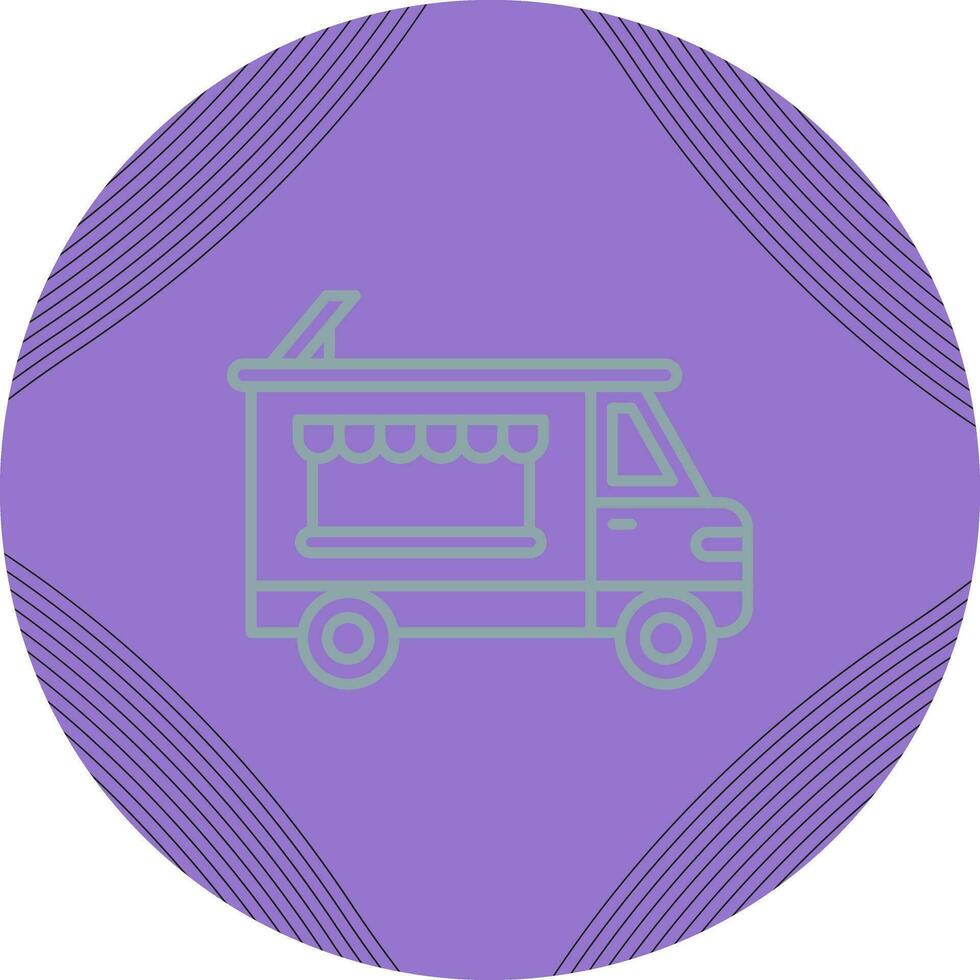 Bakery Truck Vector Icon