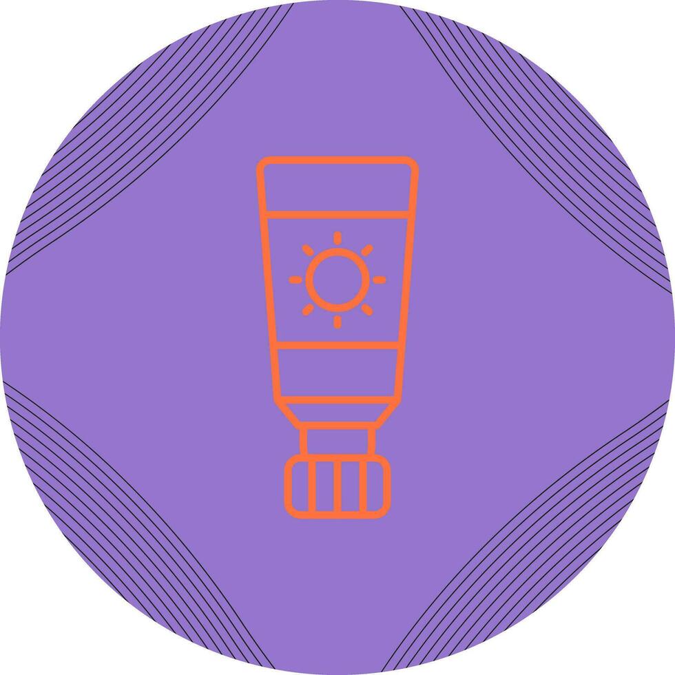 Sunscreen Vector Icon
