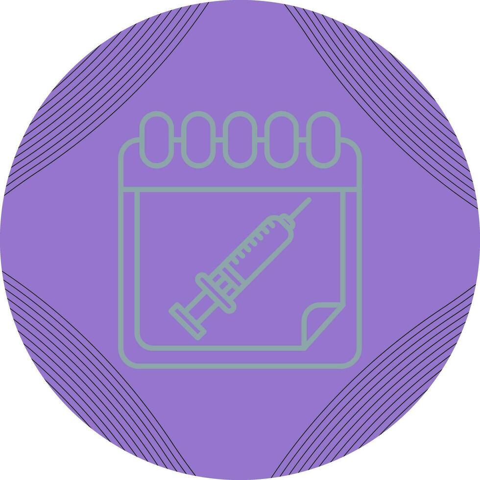 Vaccine Time Vector Icon
