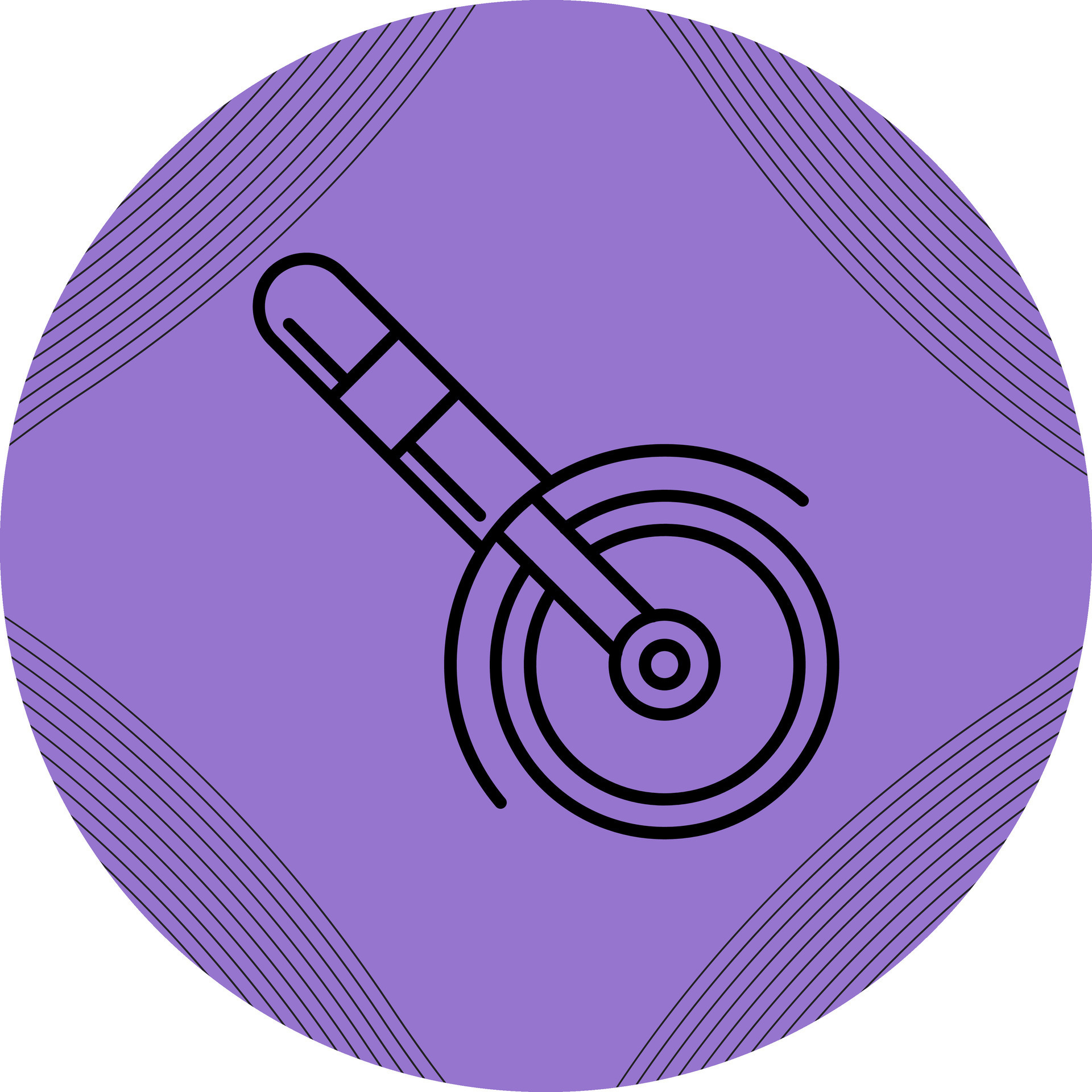 Pizza Cutter Vector Icon 28007094 Vector Art at Vecteezy