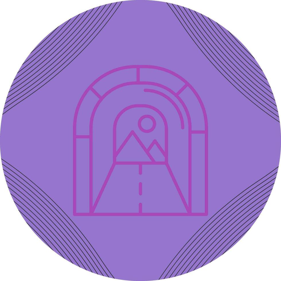 Tunnel Vector Icon