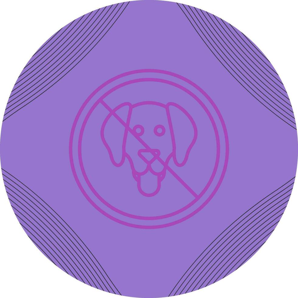 No Pets Allowed Vector Icon