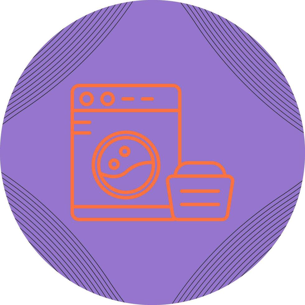 Washing Machine Vector Icon