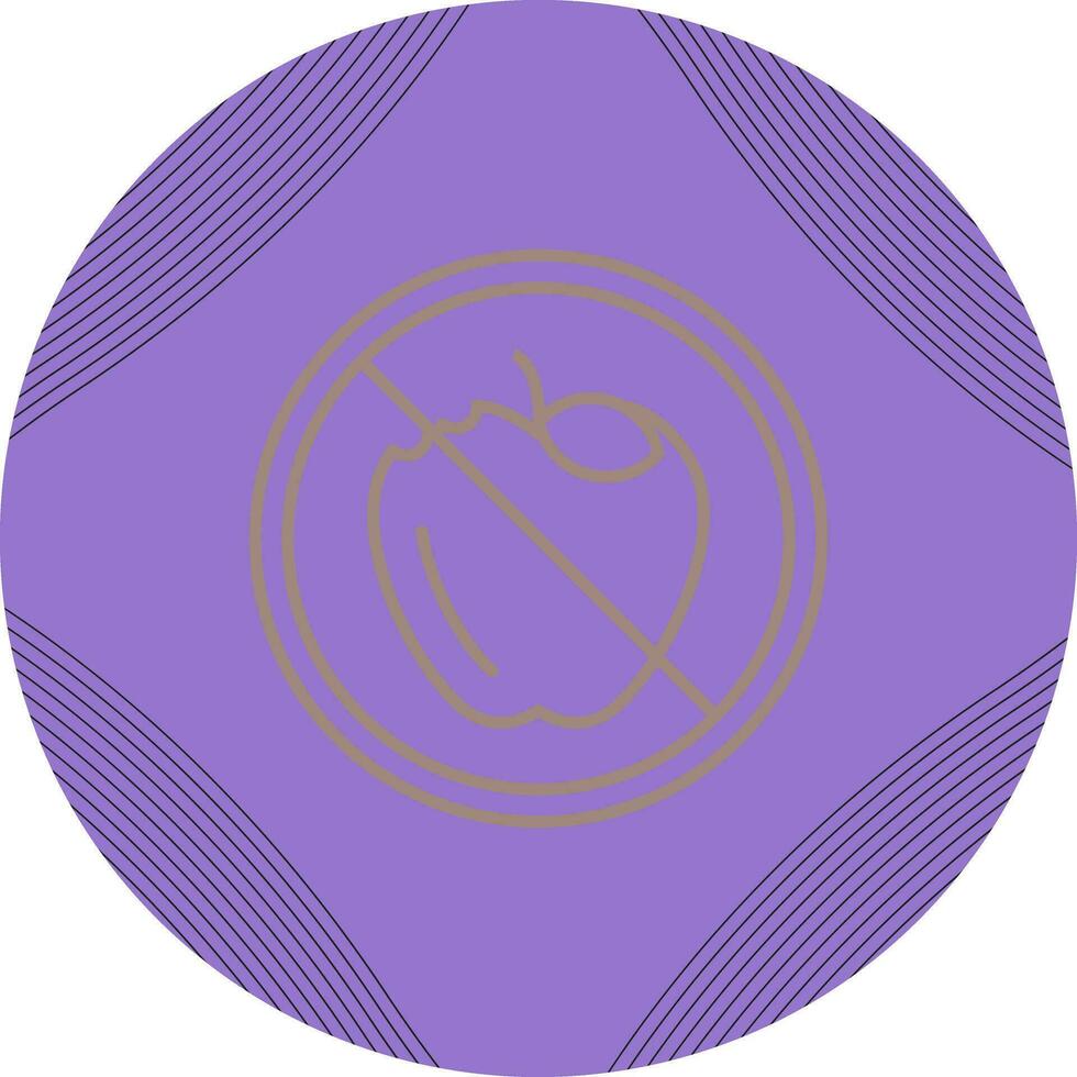 No Food Vector Icon