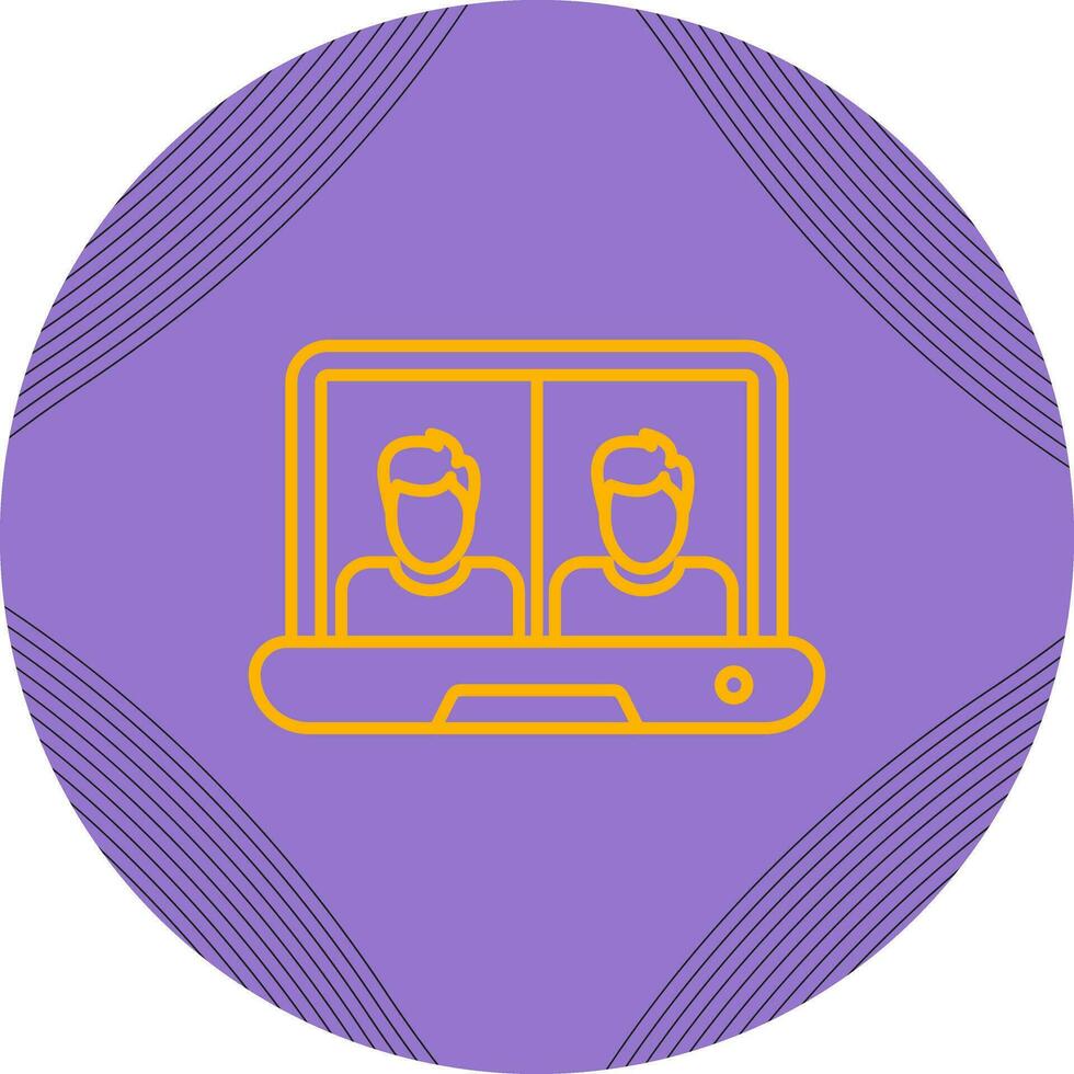 Online Class Vector Icon