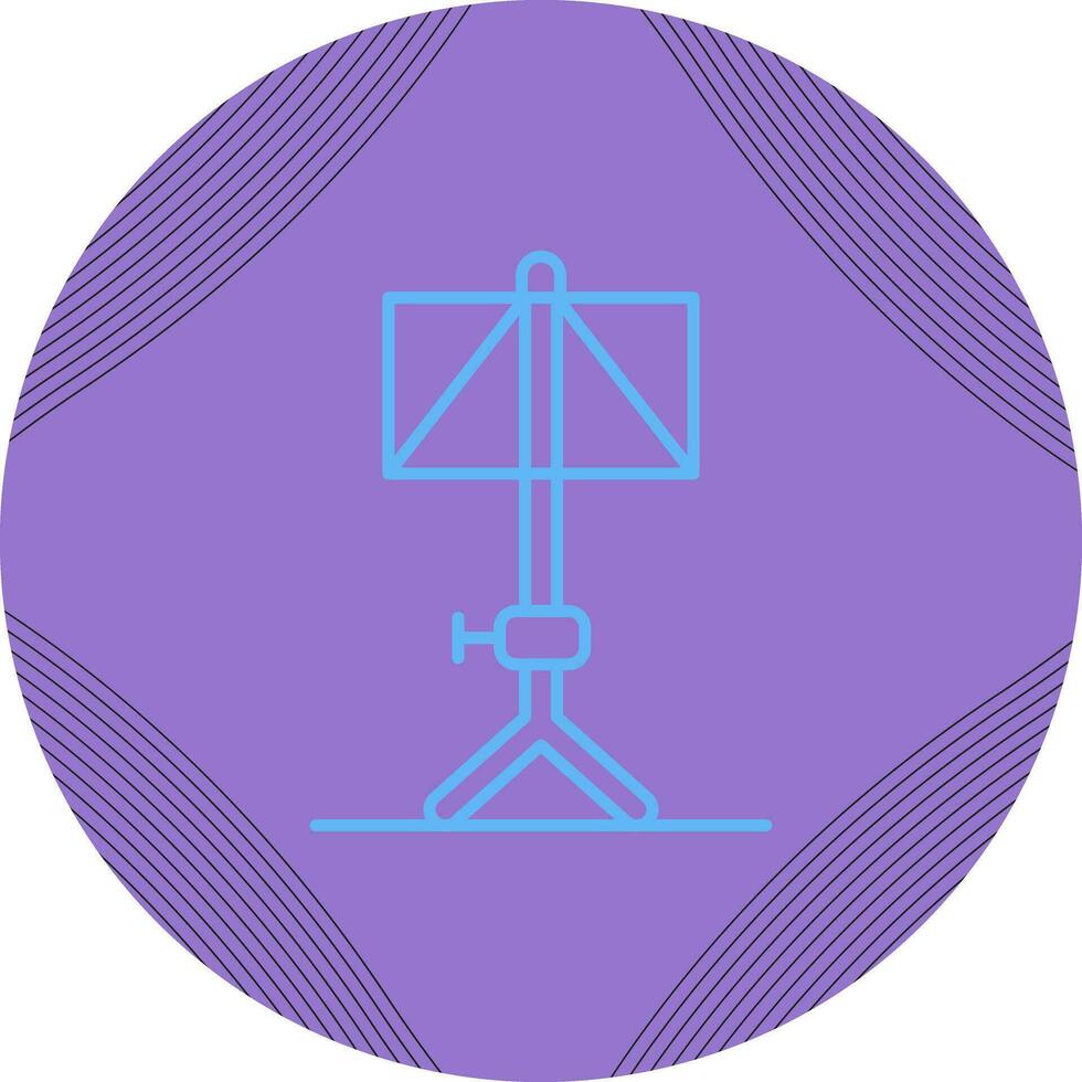 Music Stand Vector Icon