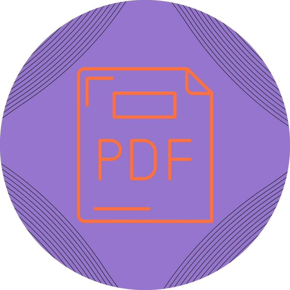 PDF Vector Icon