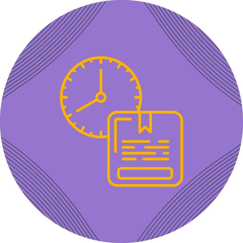 On Time Delivery Vector Icon