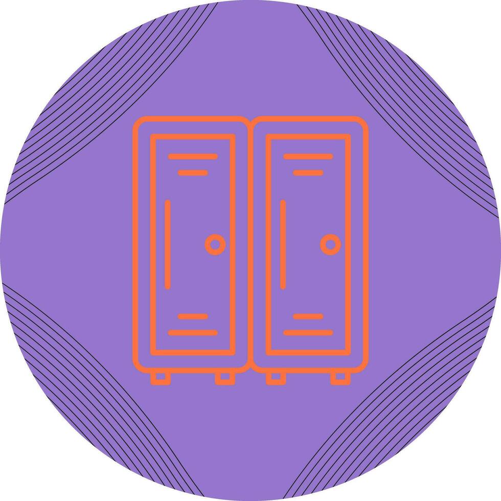 Locker Room Vector Icon