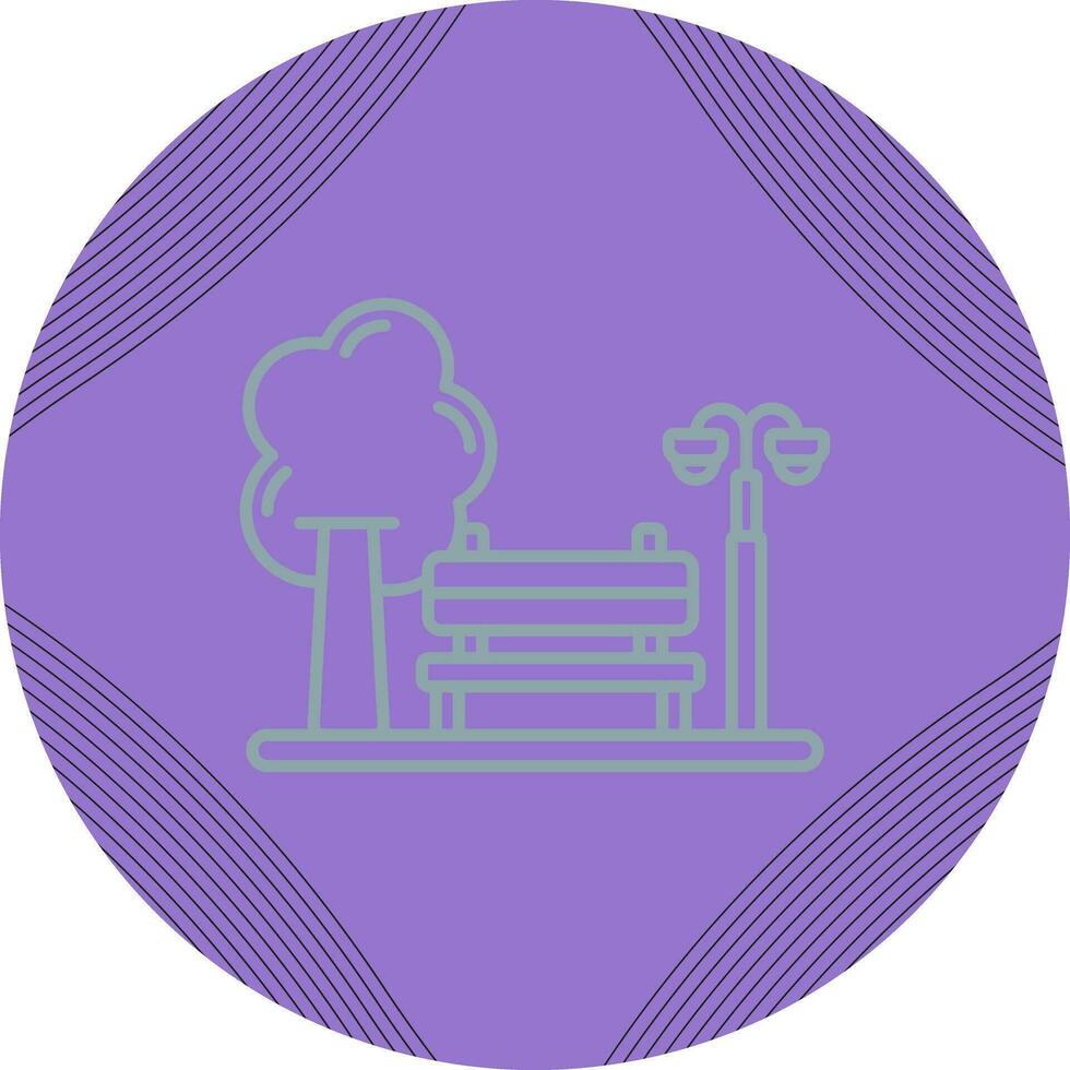 Park Vector Icon