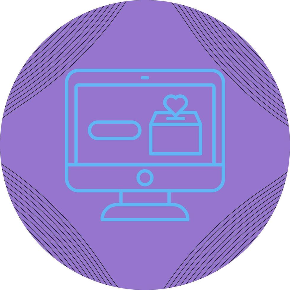 Online Donation Vector Icon