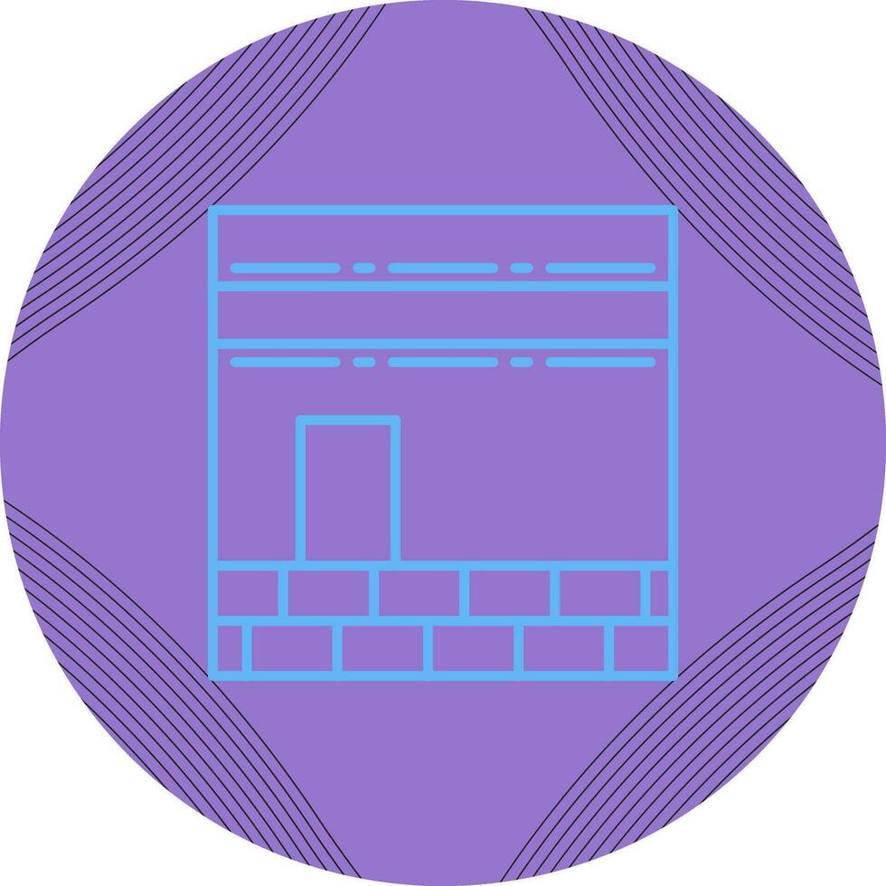 Kaaba Vector Icon