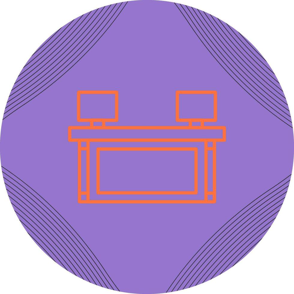 Reception Vector Icon