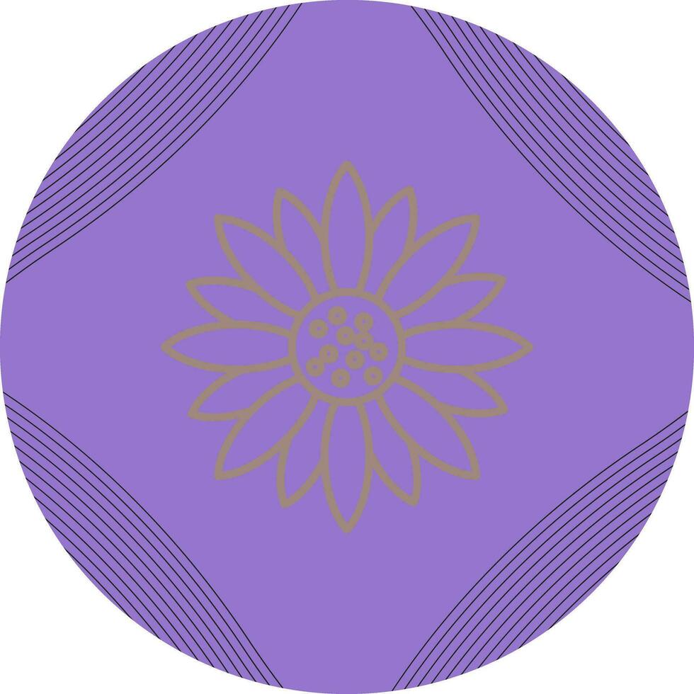 Sunflower Vector Icon