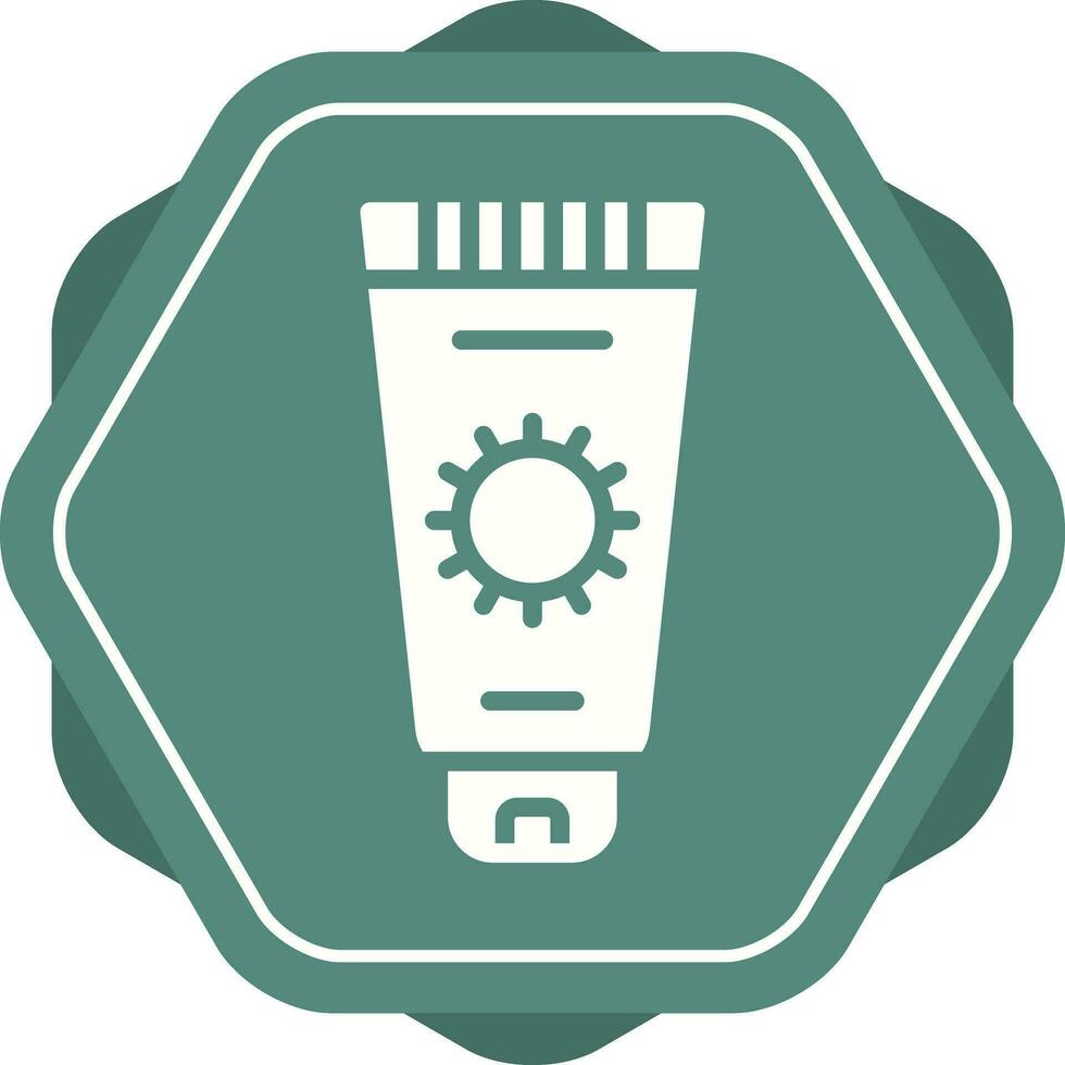 Sunscreen Vector Icon