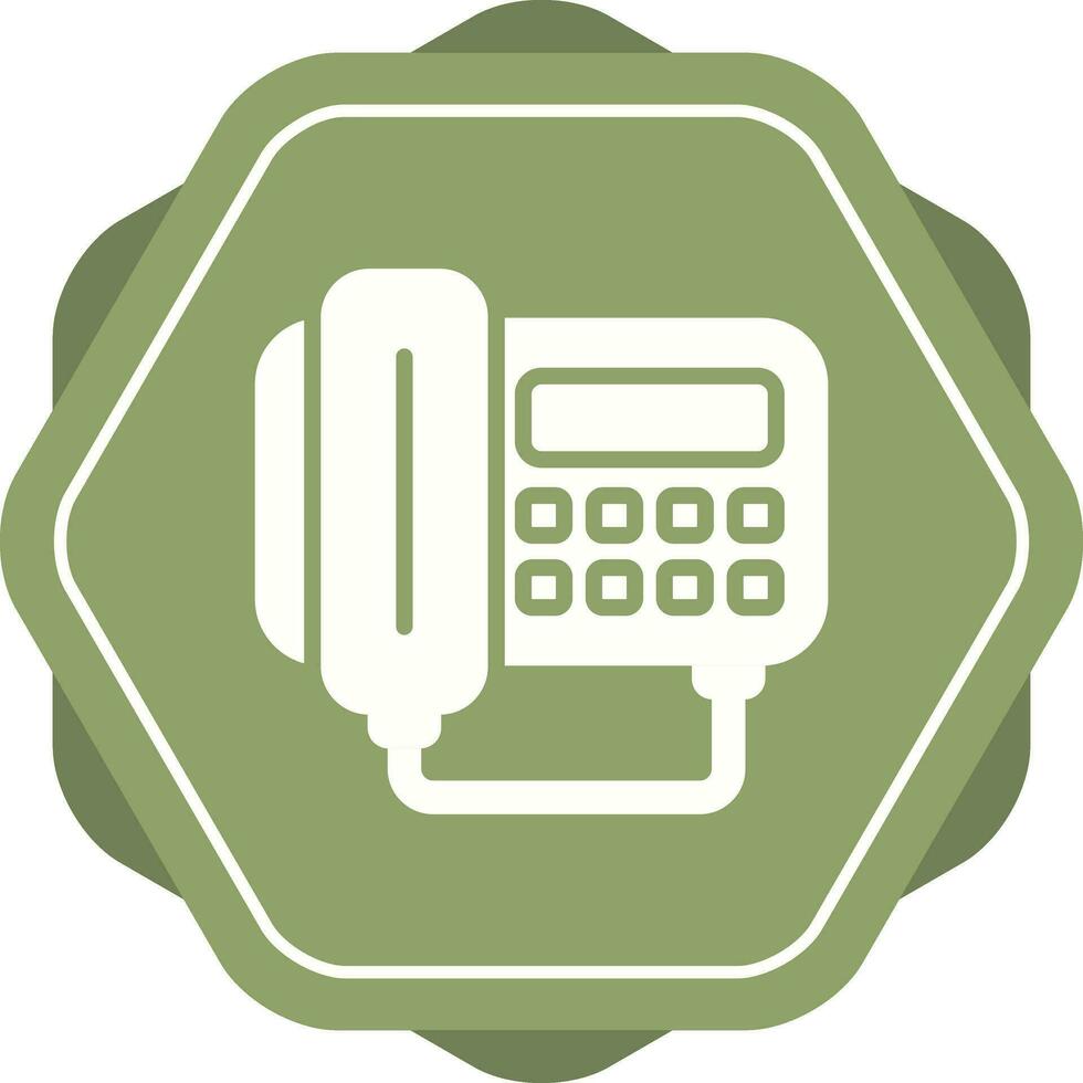 Fax Machine Vector Icon