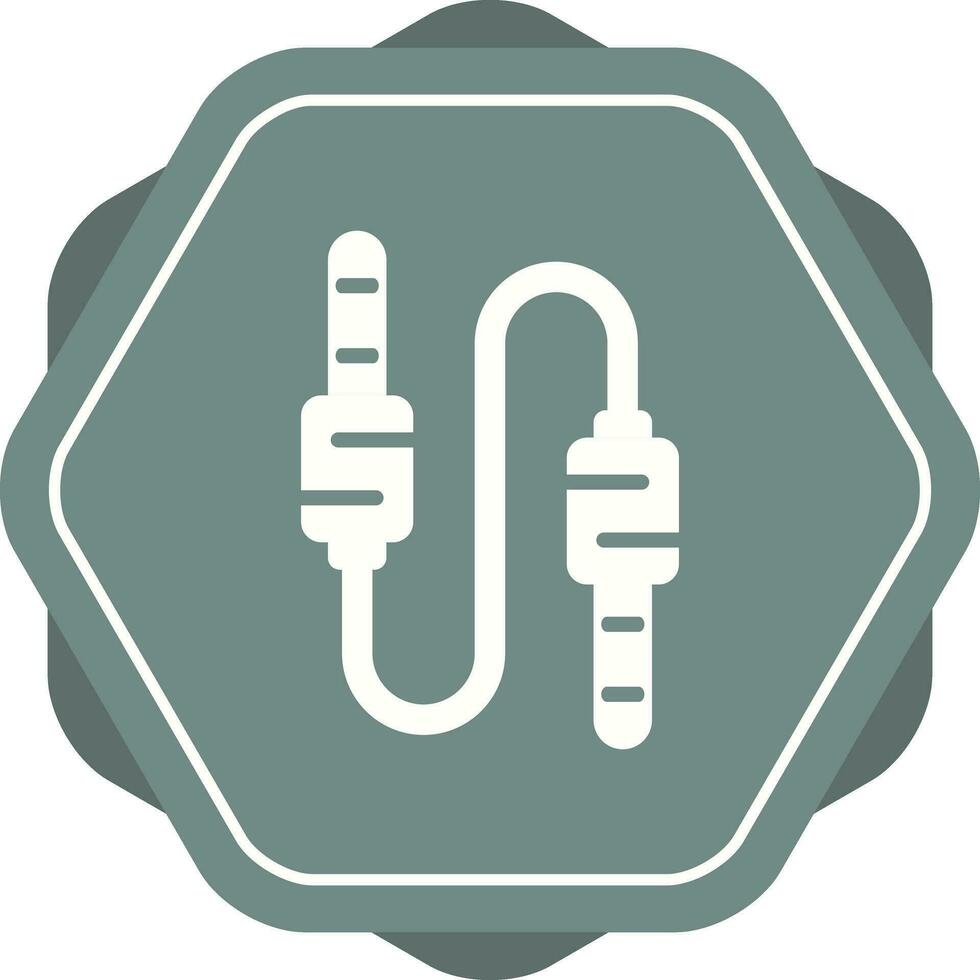 Audio Cable Vector Icon