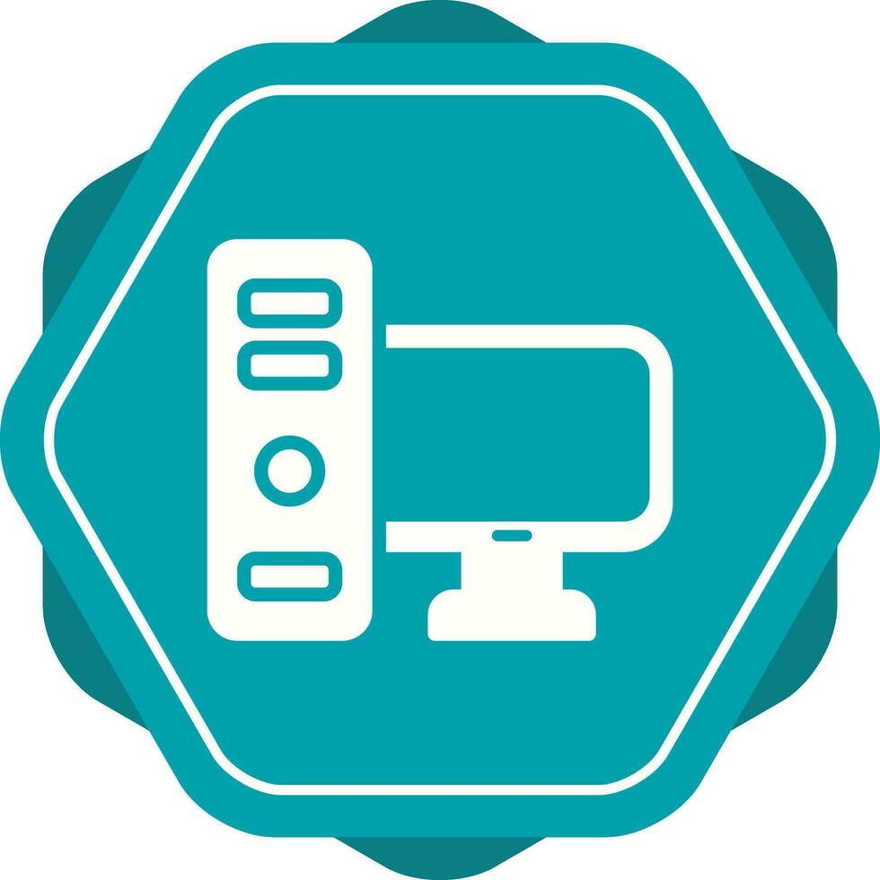Computer Vector Icon
