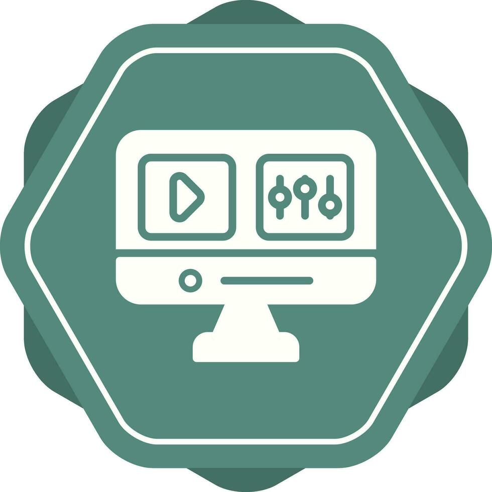 Video Editing Vector Icon