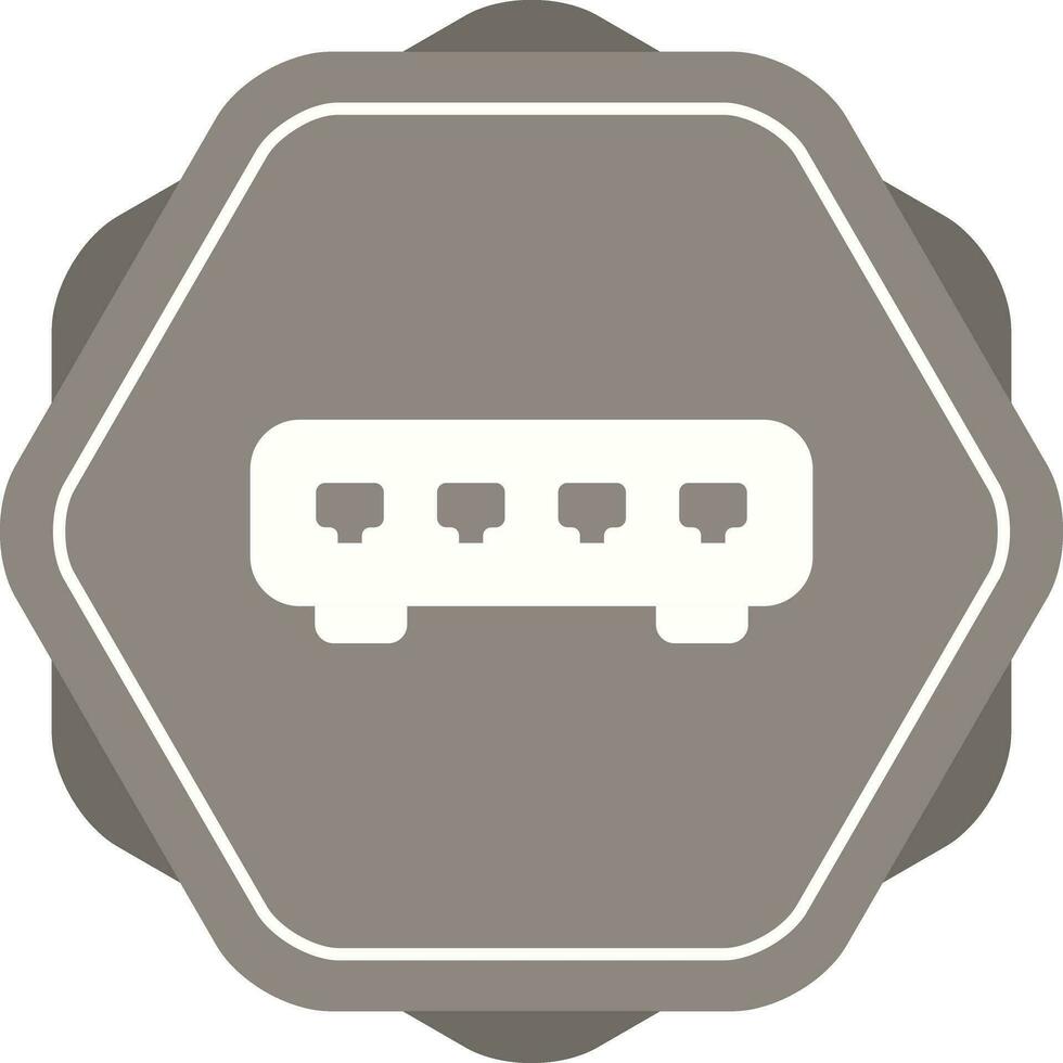 Ethernet Switch Vector Icon