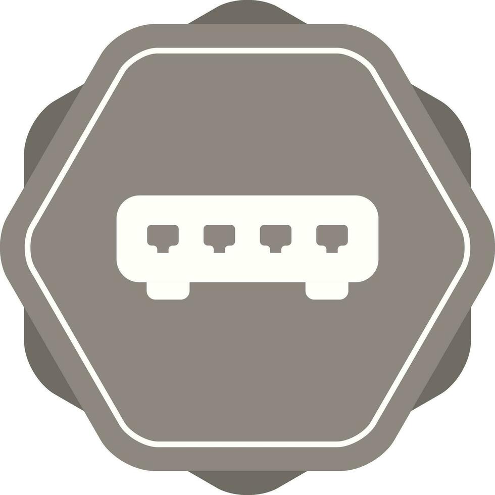 Ethernet Switch Vector Icon