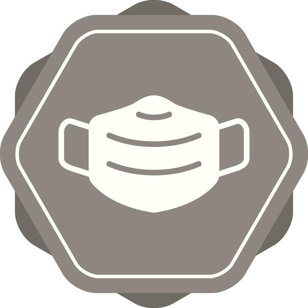 N95 mask Vector Icon