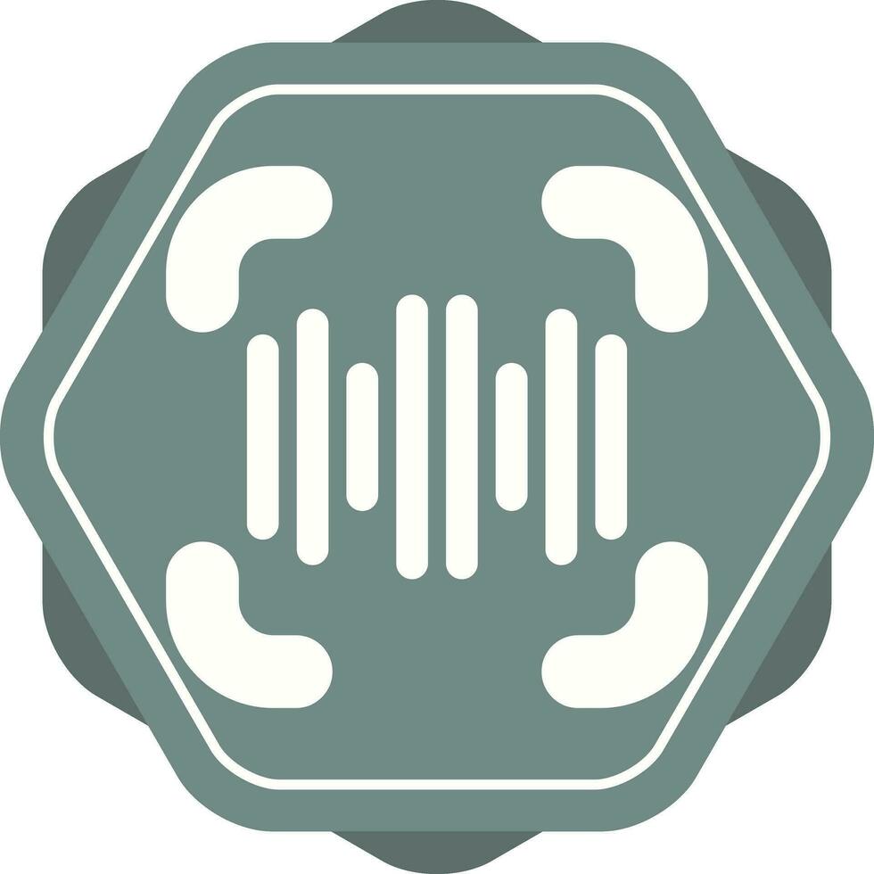 Voice Recognition Vector Icon