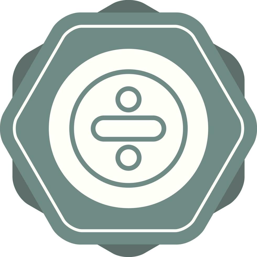 Division Vector Icon
