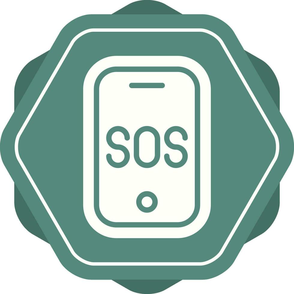 Emergency phone Vector Icon
