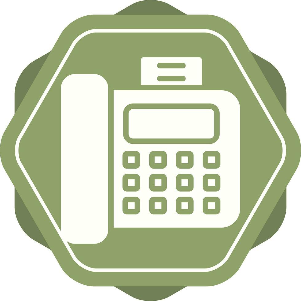 Fax Machine Vector Icon