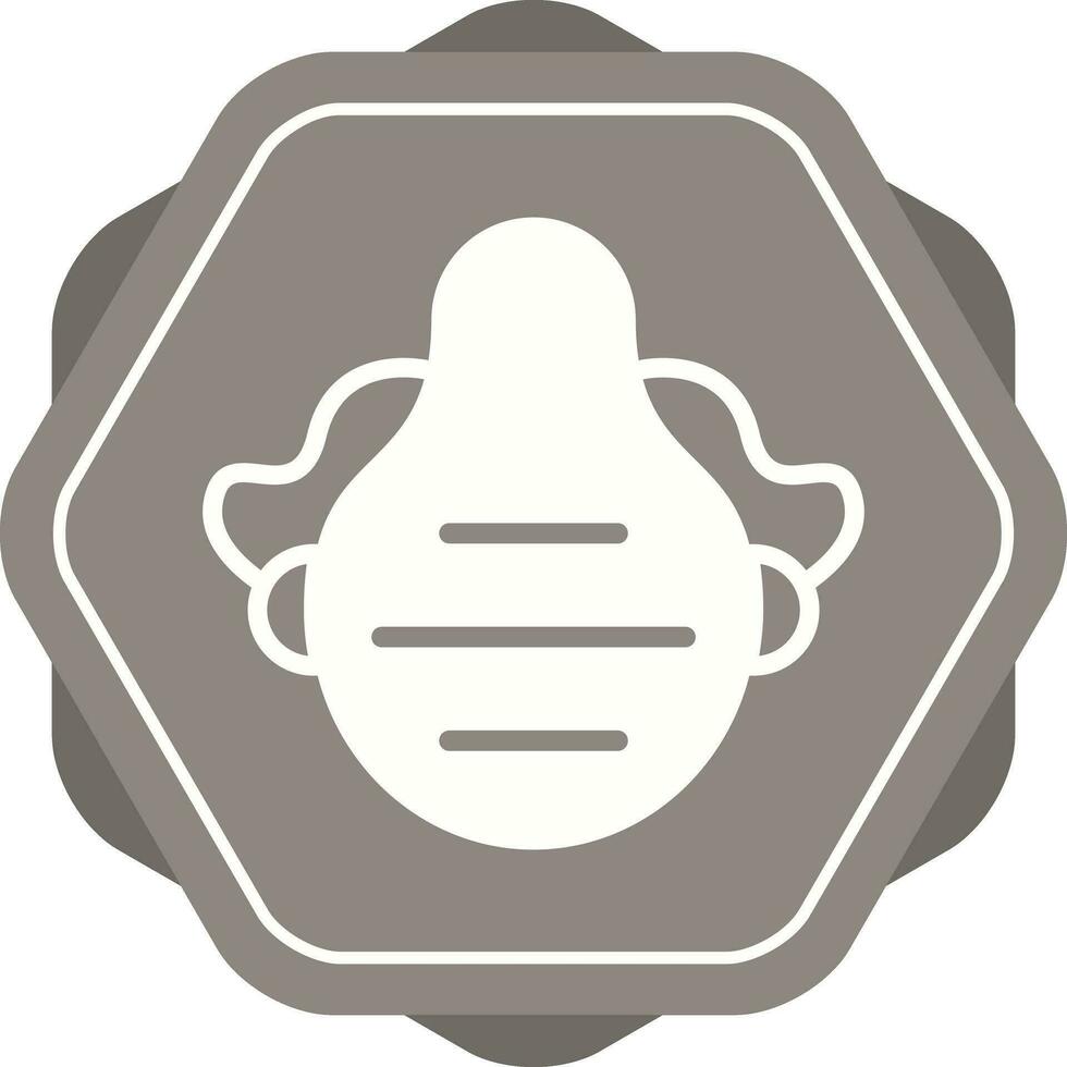 Dust mask Vector Icon