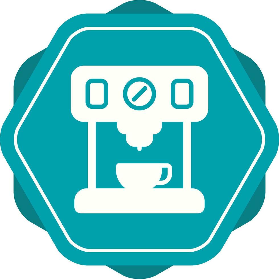 Coffee Maker with Wi-Fi Vector Icon