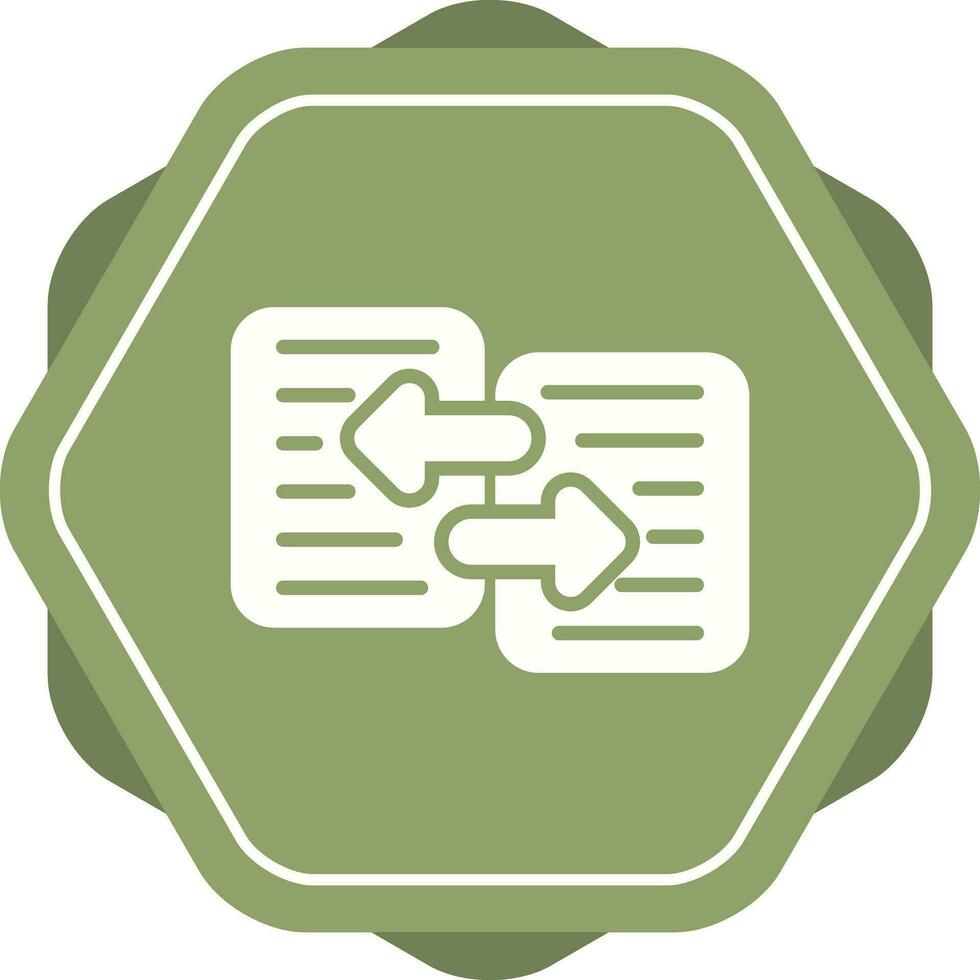 Data Transfer Vector Icon