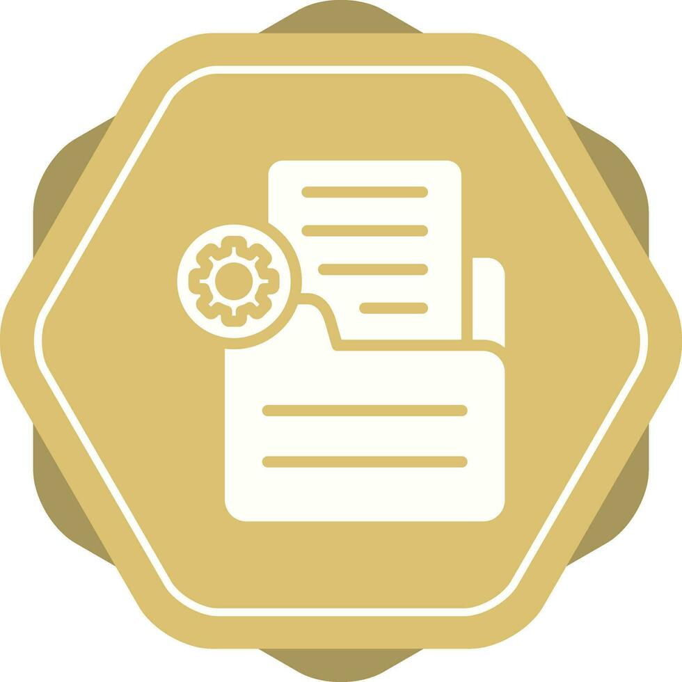 Document Settings Vector Icon