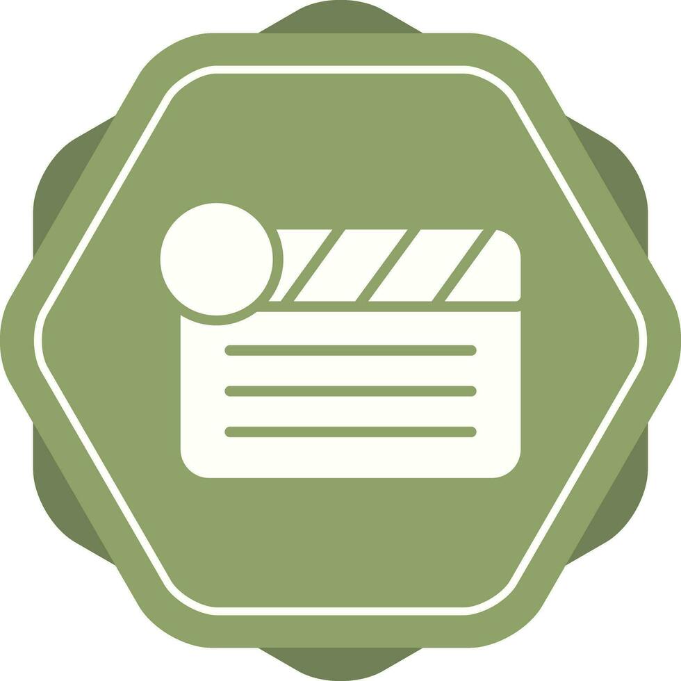 Clapper Board Vector Icon