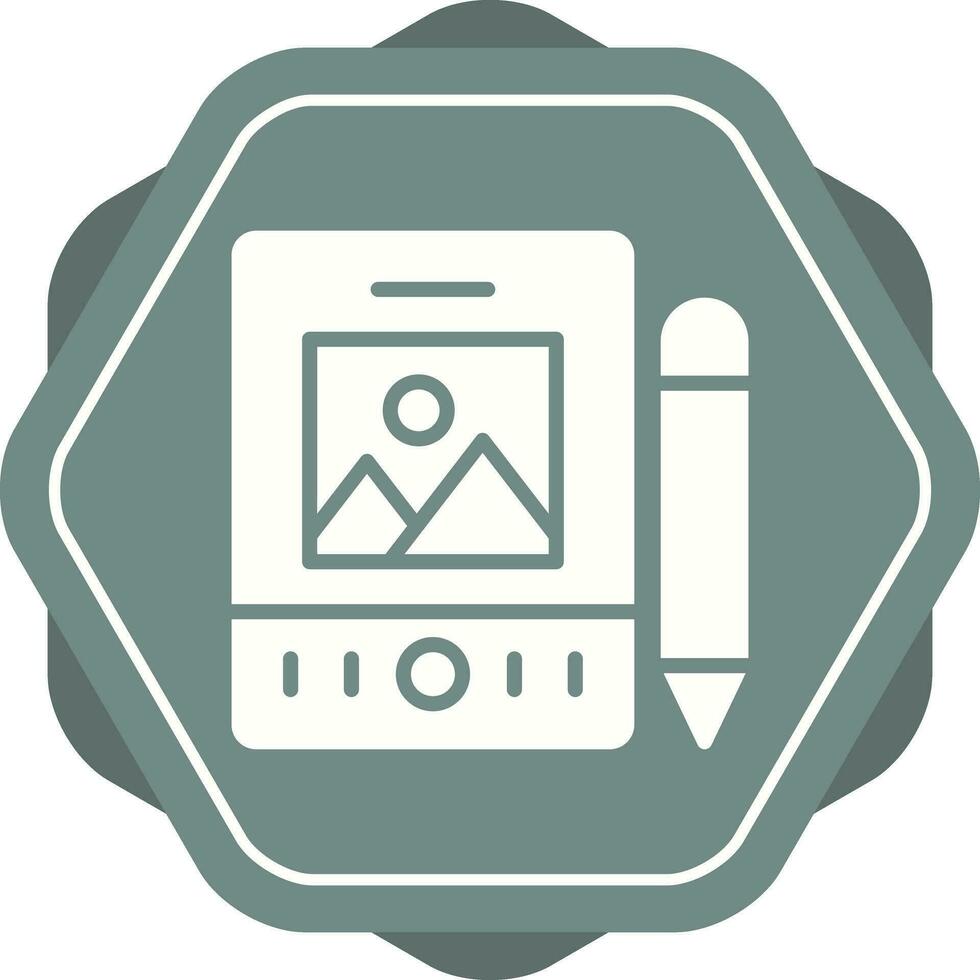 Pen Tablet Vector Icon