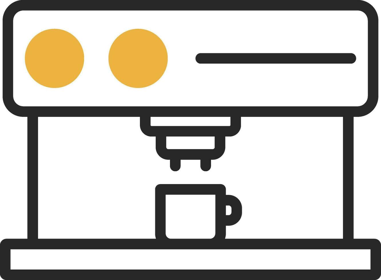 Coffee Maker Vector Icon Design