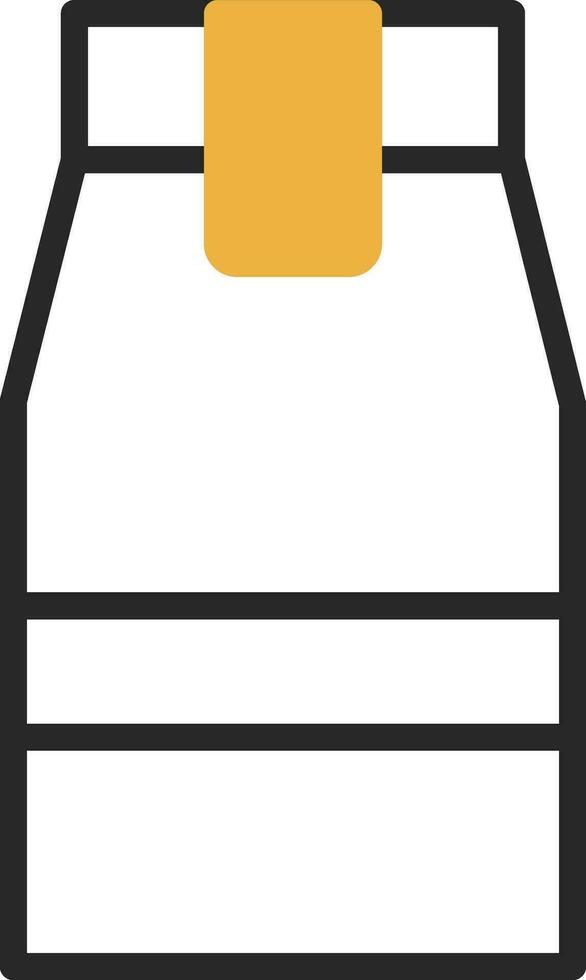 Milk Bottle Vector Icon Design